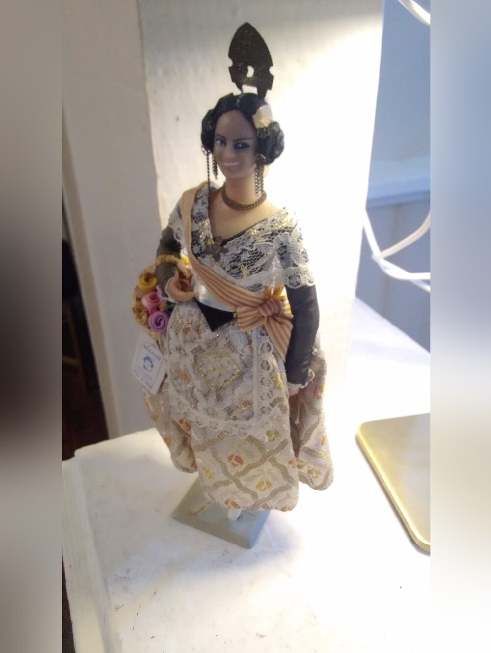 MARIN Chiclana Doll Spain Dancer Flamenco Vintage Decor As Is